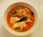 豆腐のチゲスープ
